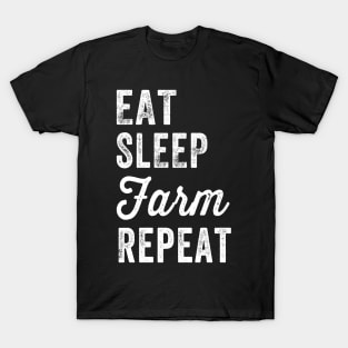 Eat sleep farm repeat T-Shirt